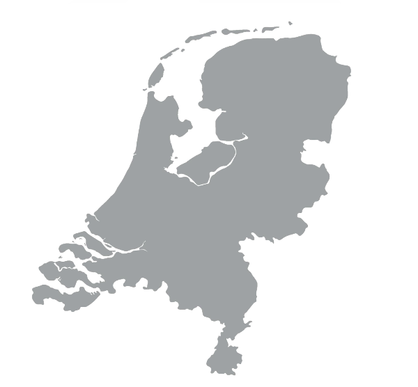 Kaart van Nederland